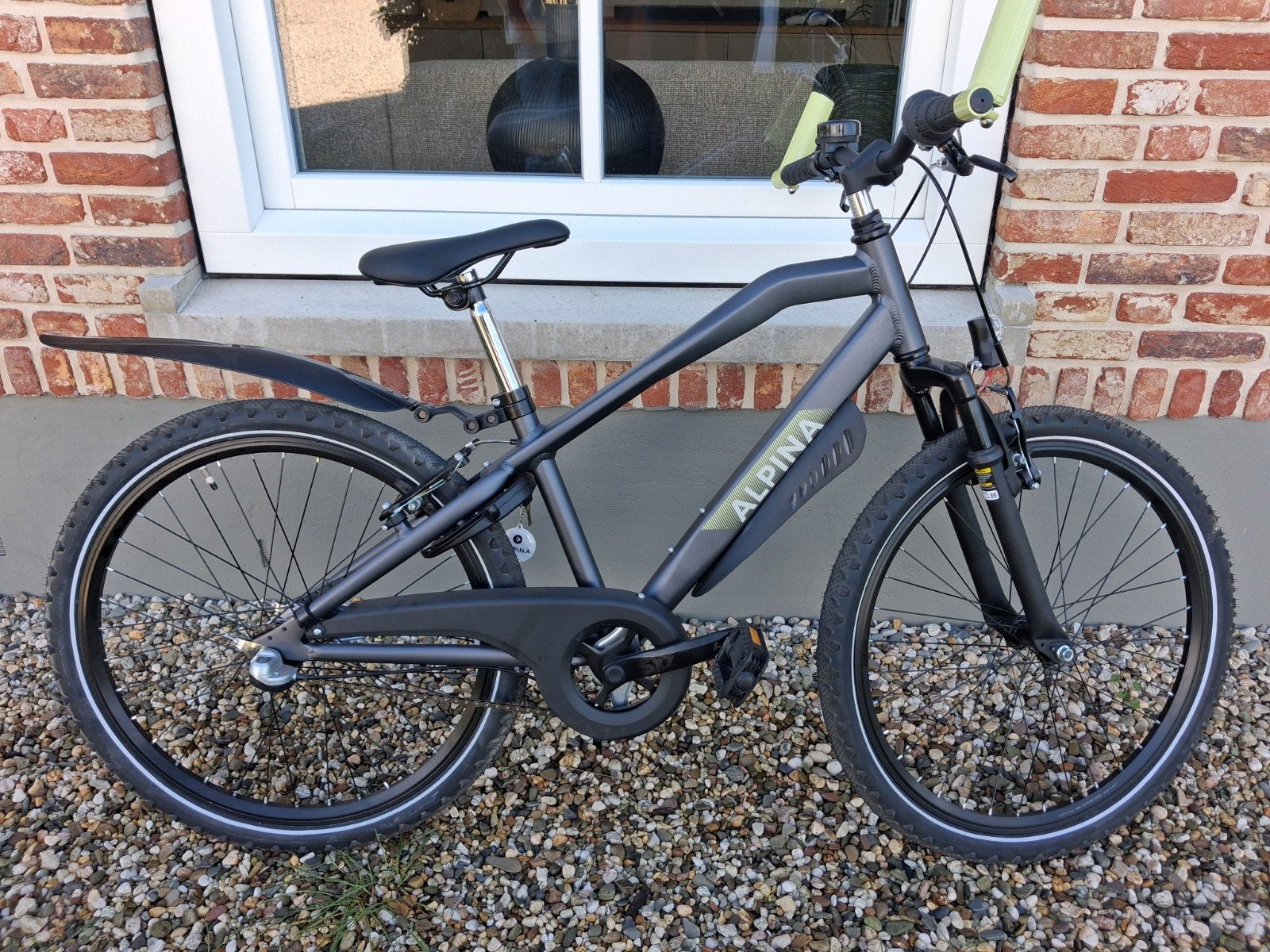 Nieuw! Alpina Trial 24 inch kinder fiets mountainbike, Velgrem, Versnellingen, Nieuw, Ophalen