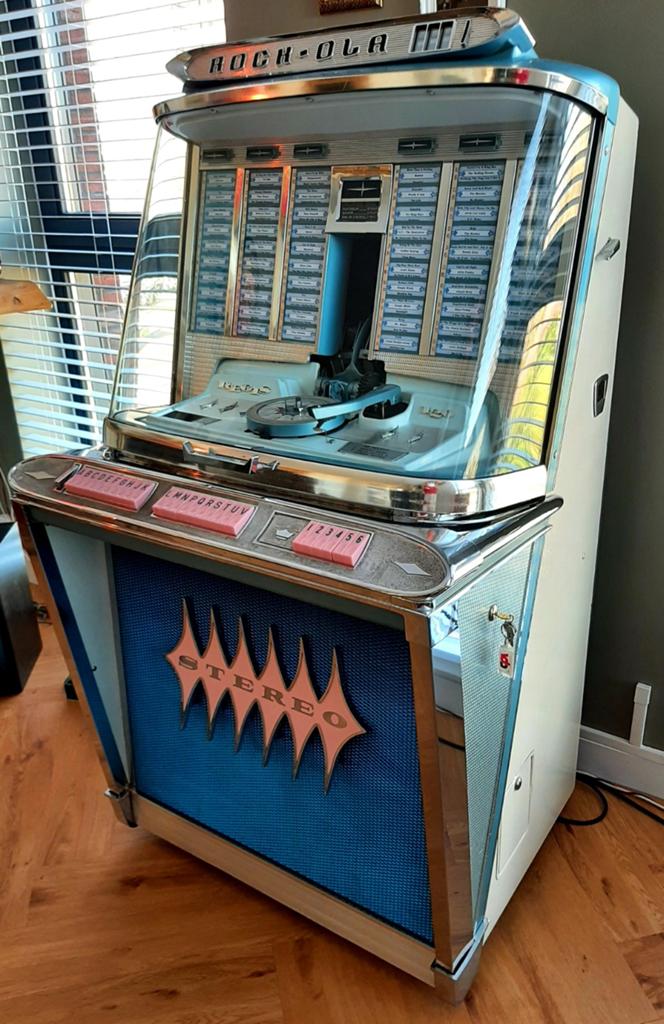 Jukebox Reparatie - Service aan Huis, Verzamelen, Ophalen, Gebruikt, 1950 tot 1960, Rock Ola