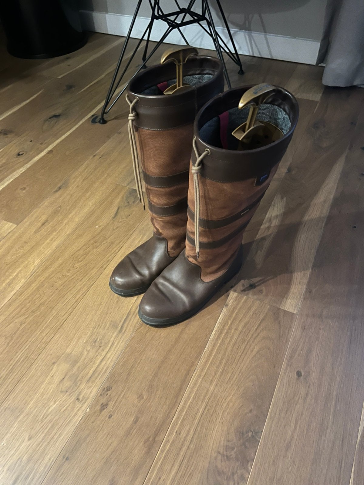Dubarry laarzen wijde kuit maat 41., Ophalen of Verzenden, Zo goed als nieuw, Bruin, Hoge laarzen