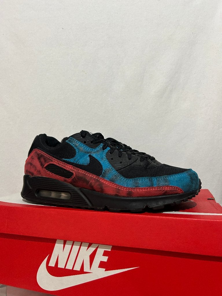 ALS NIEUW! Maat 45,5 - Nike Air Max 90 Tie-Dye, Overige kleuren, Verzenden, Nike, Nike