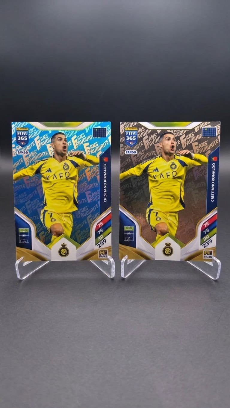Set Panini FIFA 365 Cristiano Ronaldo Fans Favourite FAN66, Verzamelen, Ophalen of Verzenden, Zo goed als nieuw, Buitenlandse clubs