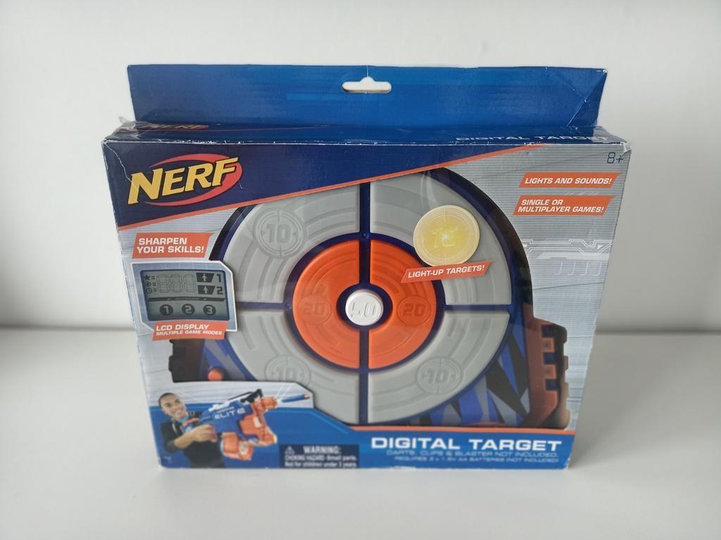 Nerf Digital Target - Gebruikt met originele doos, Ophalen of Verzenden