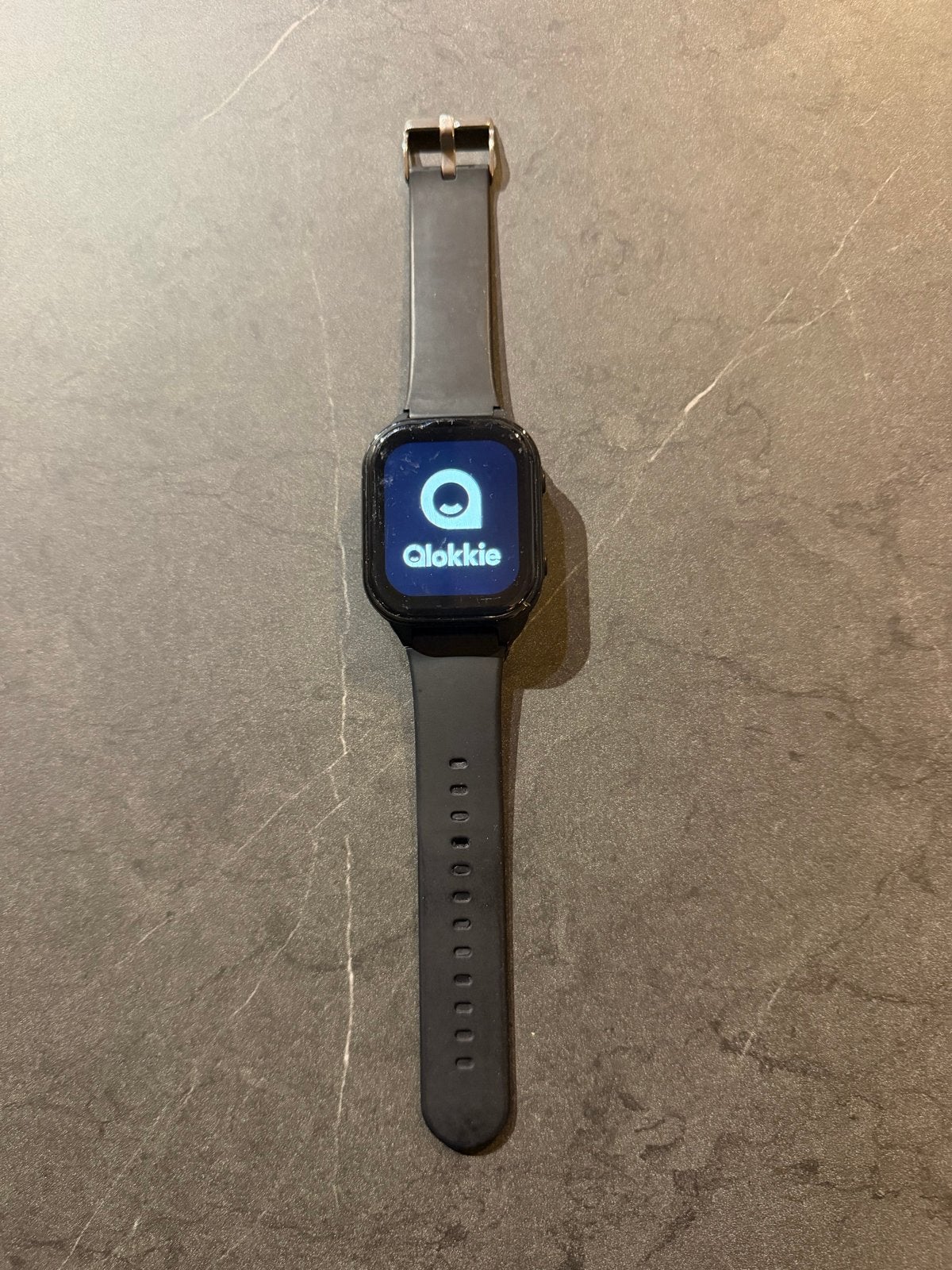 One2Track Qlokkie GPS Horloge Zwart voor kinderen, Zwart, Ophalen of Verzenden, Zo goed als nieuw, GPS