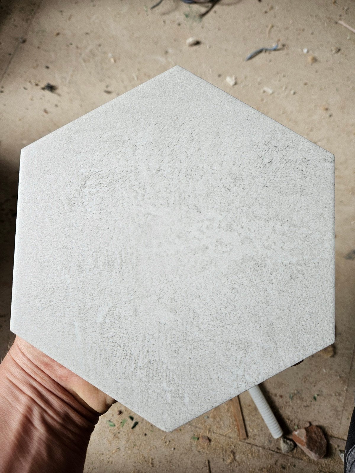 Grespania varese base blanco hexagon tegels, Ophalen, Nieuw, Minder dan 5 m², Wandtegels