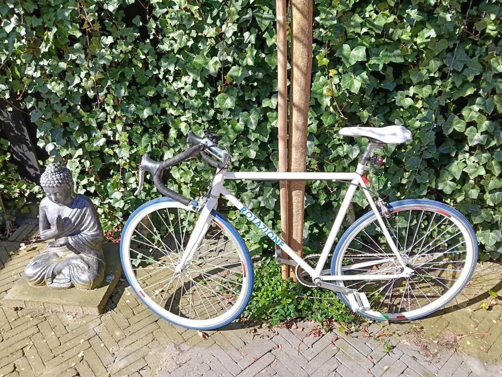 Stijlvolle single speed/fixie racefiets, Fietsen en Brommers, Aluminium, Zo goed als nieuw, 57 tot 61 cm, Ophalen