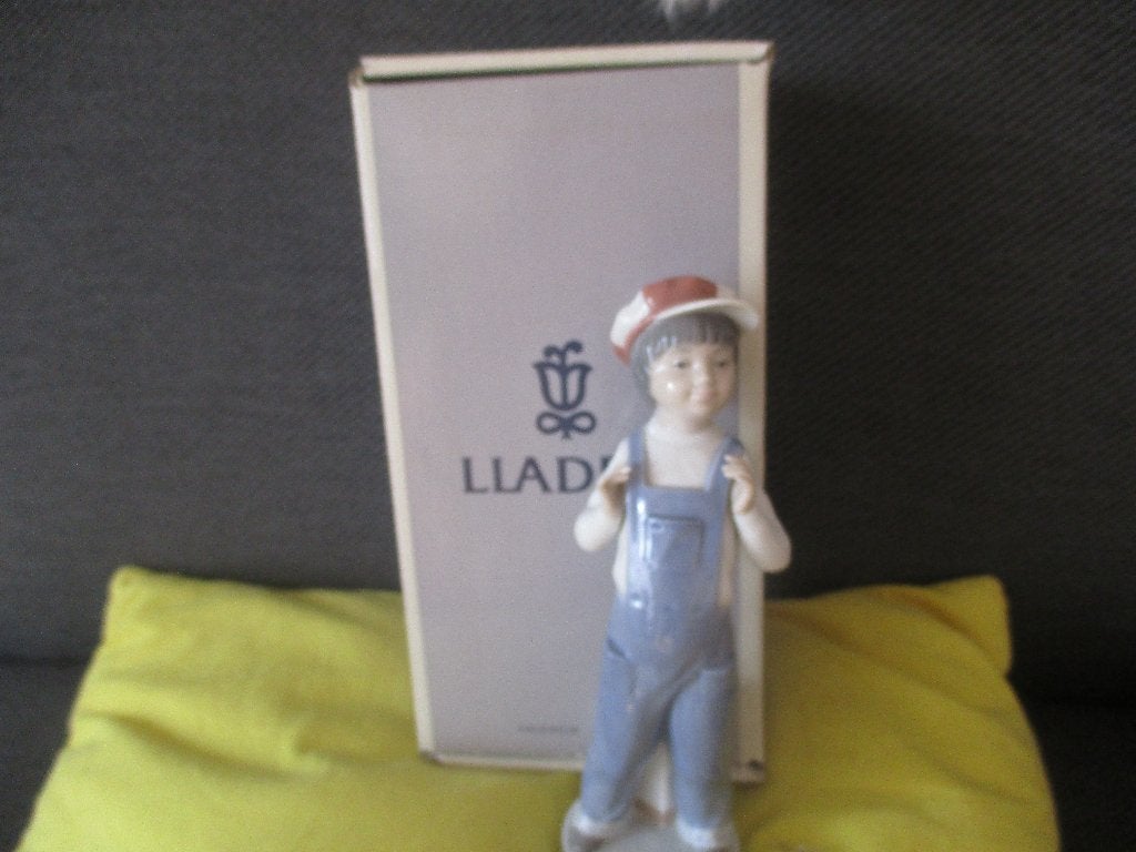 Beeld Lladro boy Madrid, Ophalen of Verzenden, Zo goed als nieuw, Mens