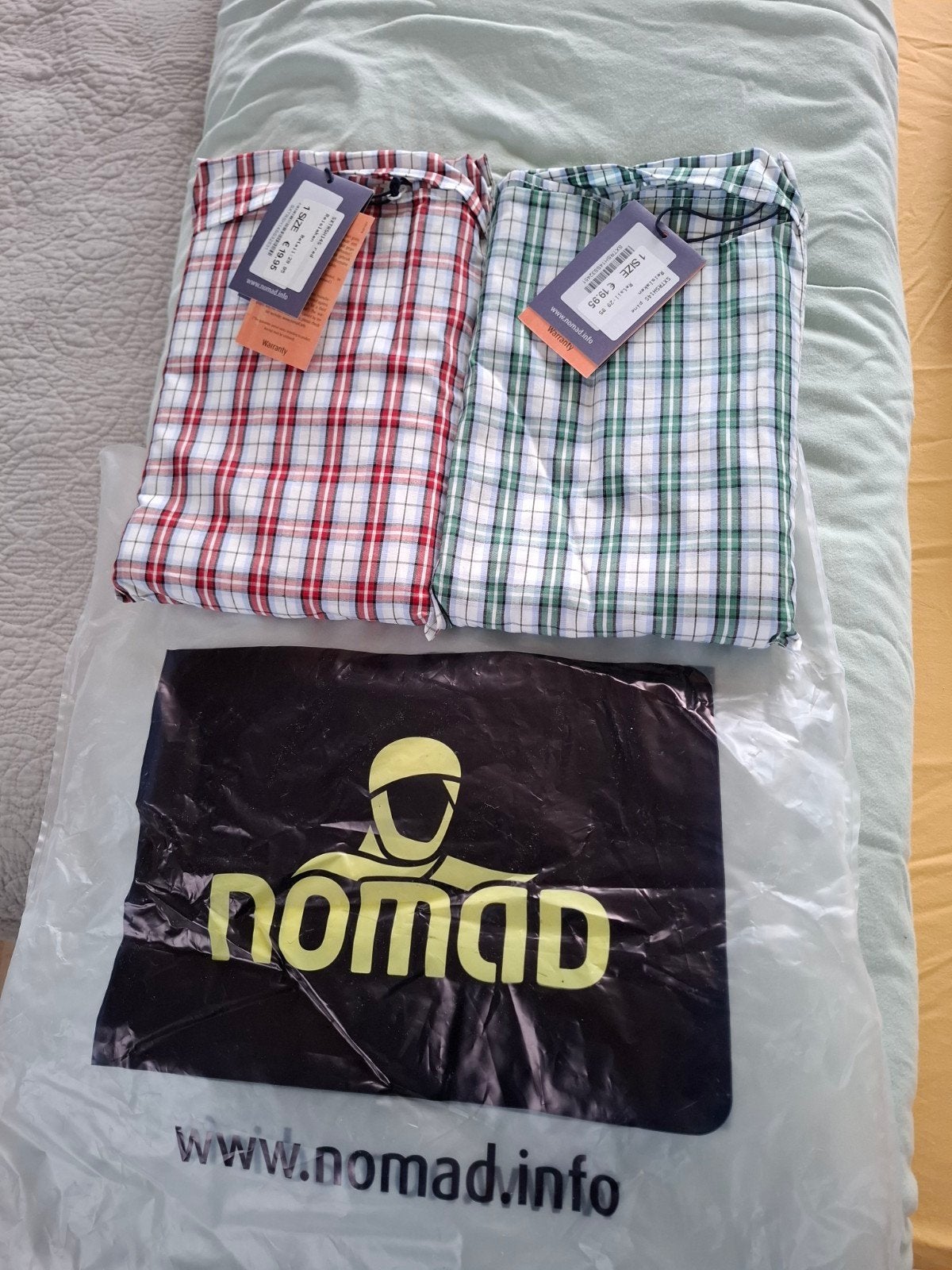 2 Nomad Reislakens Slaapzaklakens, Ophalen of Verzenden, Nieuw