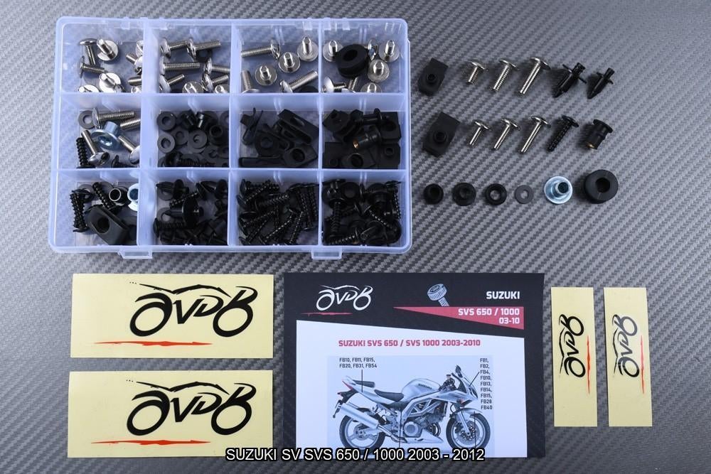Kuip bouten set voor SUZUKI SVN SVS 650 / 1000 2003 - 2012, Ophalen of Verzenden, Nieuw