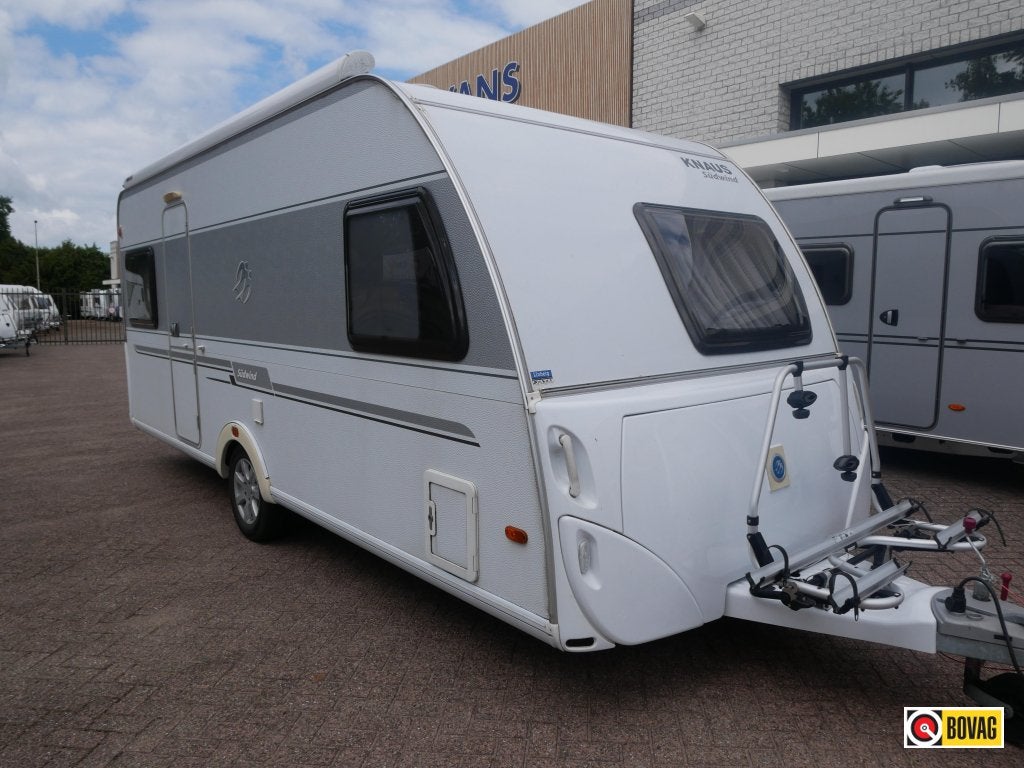 Knaus Sudwind 500 FU Voortent + cassetteluifel, Caravans en Kamperen, Rondzit, Bedrijf, 5 tot 6 meter, Knaus