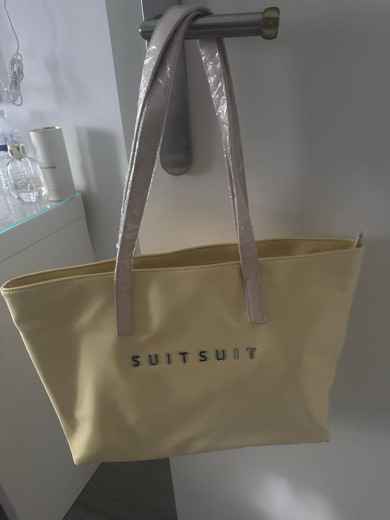 Nieuwe SuitSuit shopper - Ideaal voor dagelijks gebruik, Ophalen of Verzenden, Nieuw, Geel, Shopper