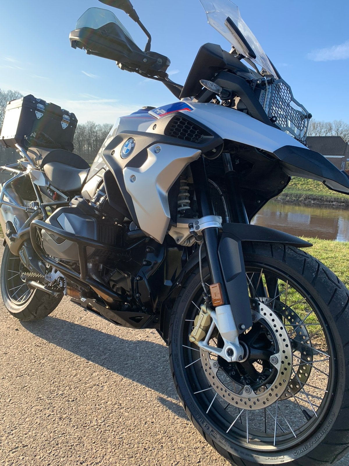 Koplamp bescherming bmw r1250 gs, Motoren, Ophalen of Verzenden, Gebruikt