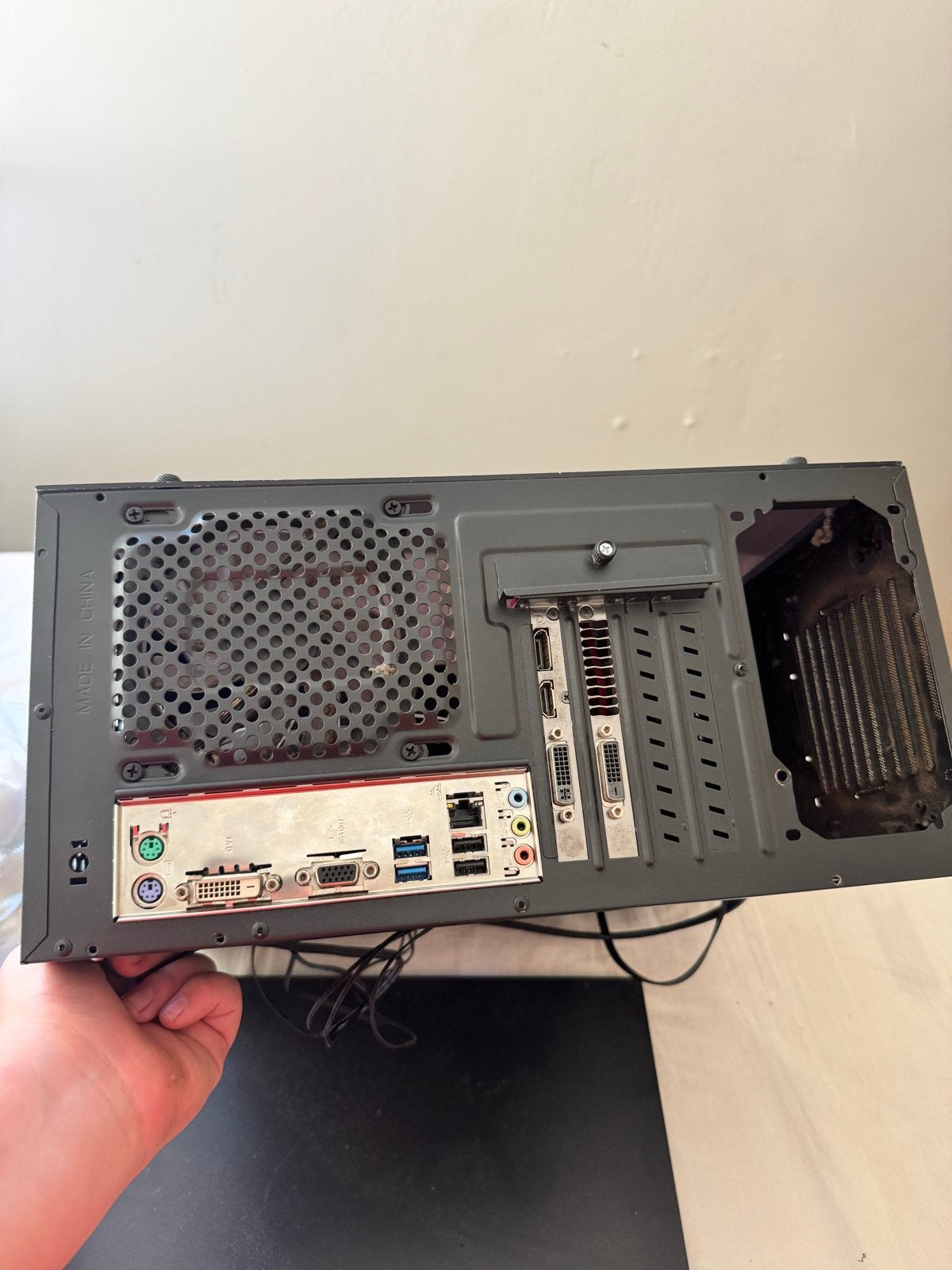 Msi pc (defect), Ophalen, Gebruikt