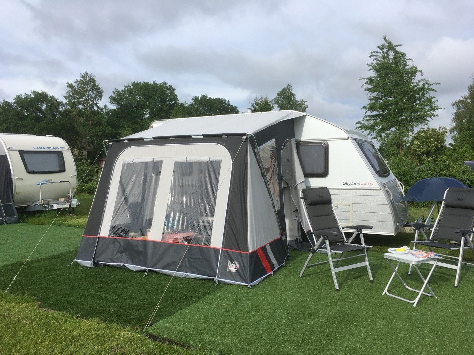 Dorema Mistral All Season Voortent - Zo goed als nieuw, Caravans en Kamperen, Voortenten en Luifels, Ophalen of Verzenden