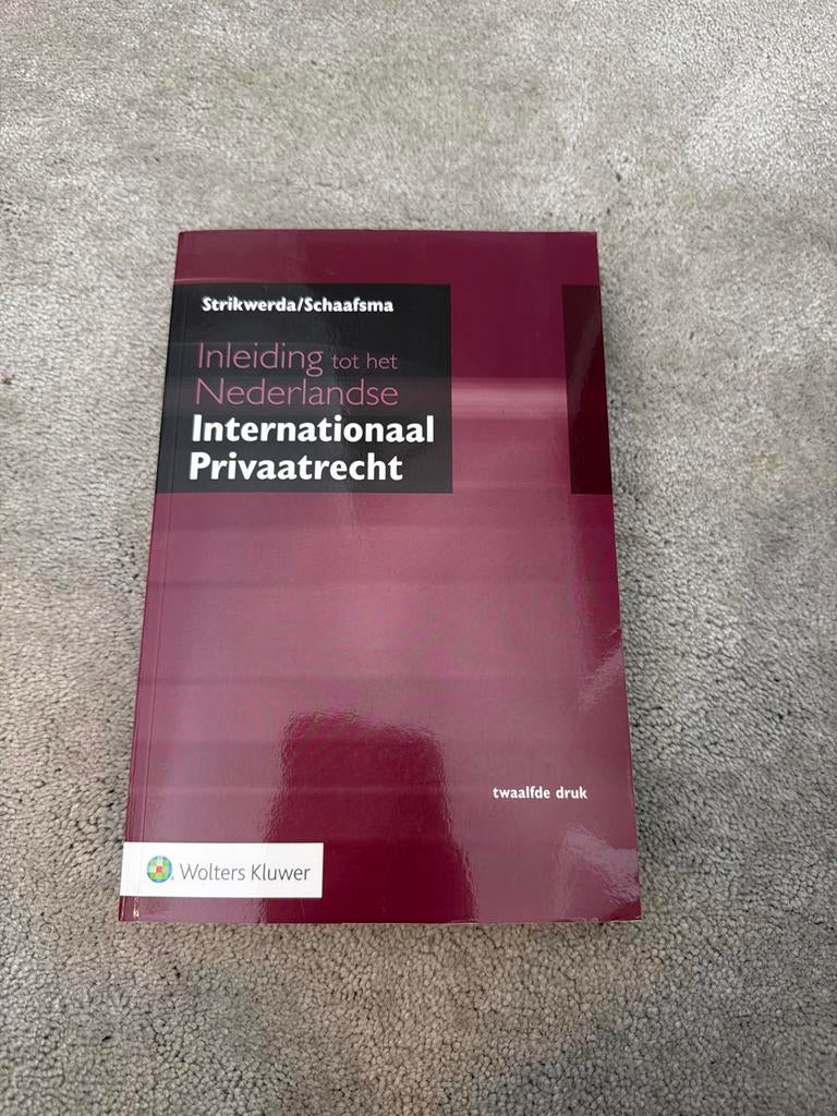 Inleiding tot het Nederlandse Internationaal Privaatrecht, Ophalen of Verzenden, Gamma, Gelezen, WO