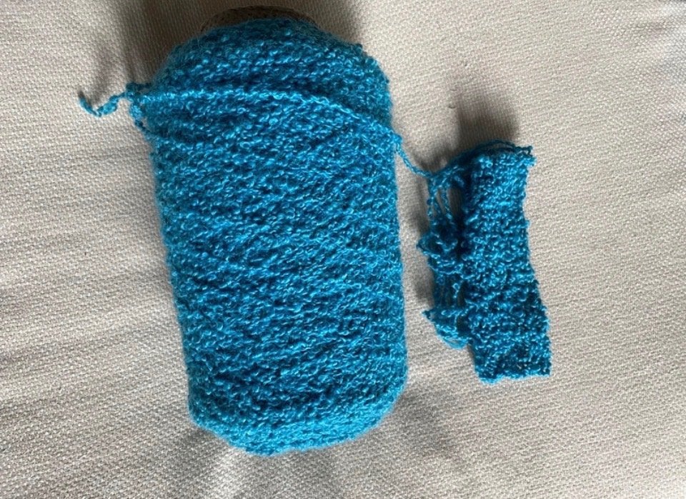 wool boucle, Ophalen of Verzenden, Nieuw, Breien, Wol of Garen