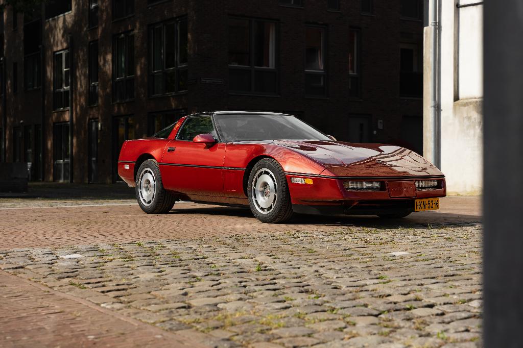 '88 Corvette L98 1ste eig super orig 55.000km boekjes, Auto's, Automaat, Achterwielaandrijving, Leder, Corvette