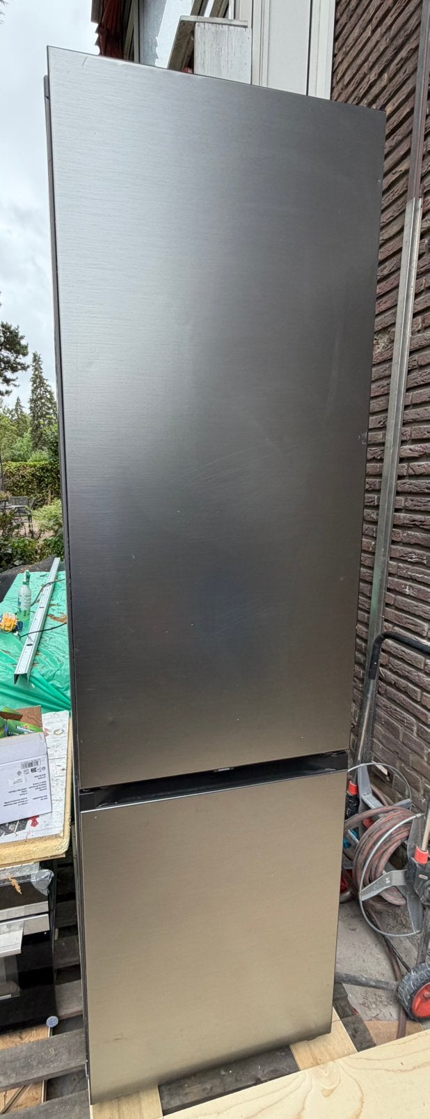 Samsung koolvriescombinatie - zaterdag ophalen, Ophalen, Gebruikt, 200 liter of meer, Met aparte vriezer