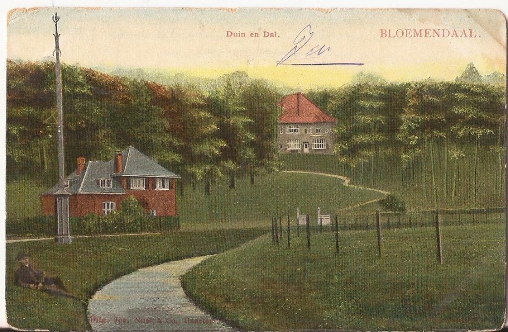BLOEMENDAAL 1907 DUIN en DAL, Ophalen of Verzenden, Voor 1920, Gelopen, Noord-Holland
