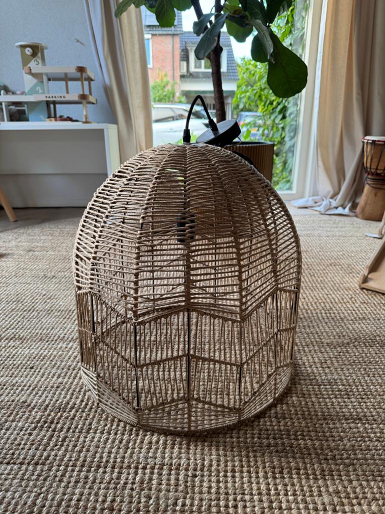 Hanglamp, Huis en Inrichting, Lampen | Hanglampen, Ophalen, Overige materialen, Boho, Minder dan 50 cm