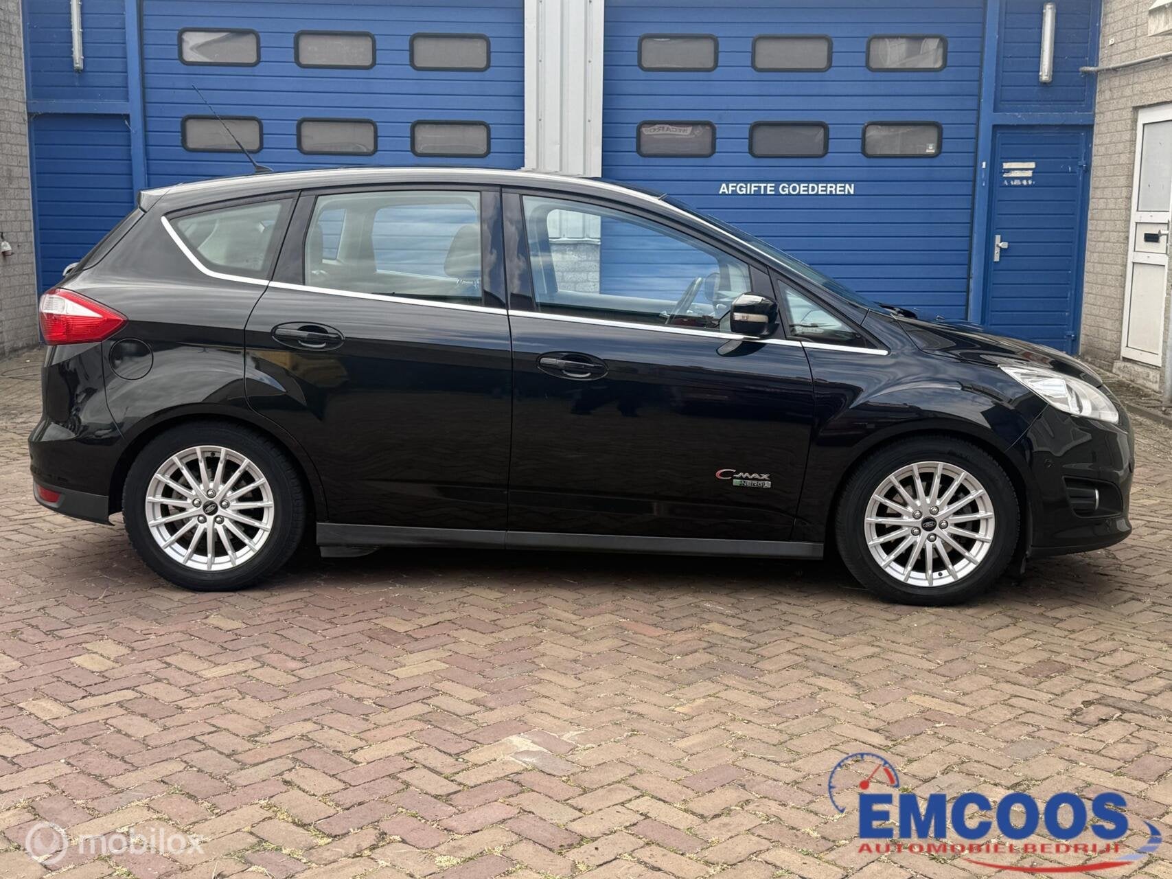 Ford C-Max 2.0 Plug-in Hybrid Titanium Plus * Airco * Automa, Auto's, Gebruikt, Euro 6, 4 cilinders, Zwart