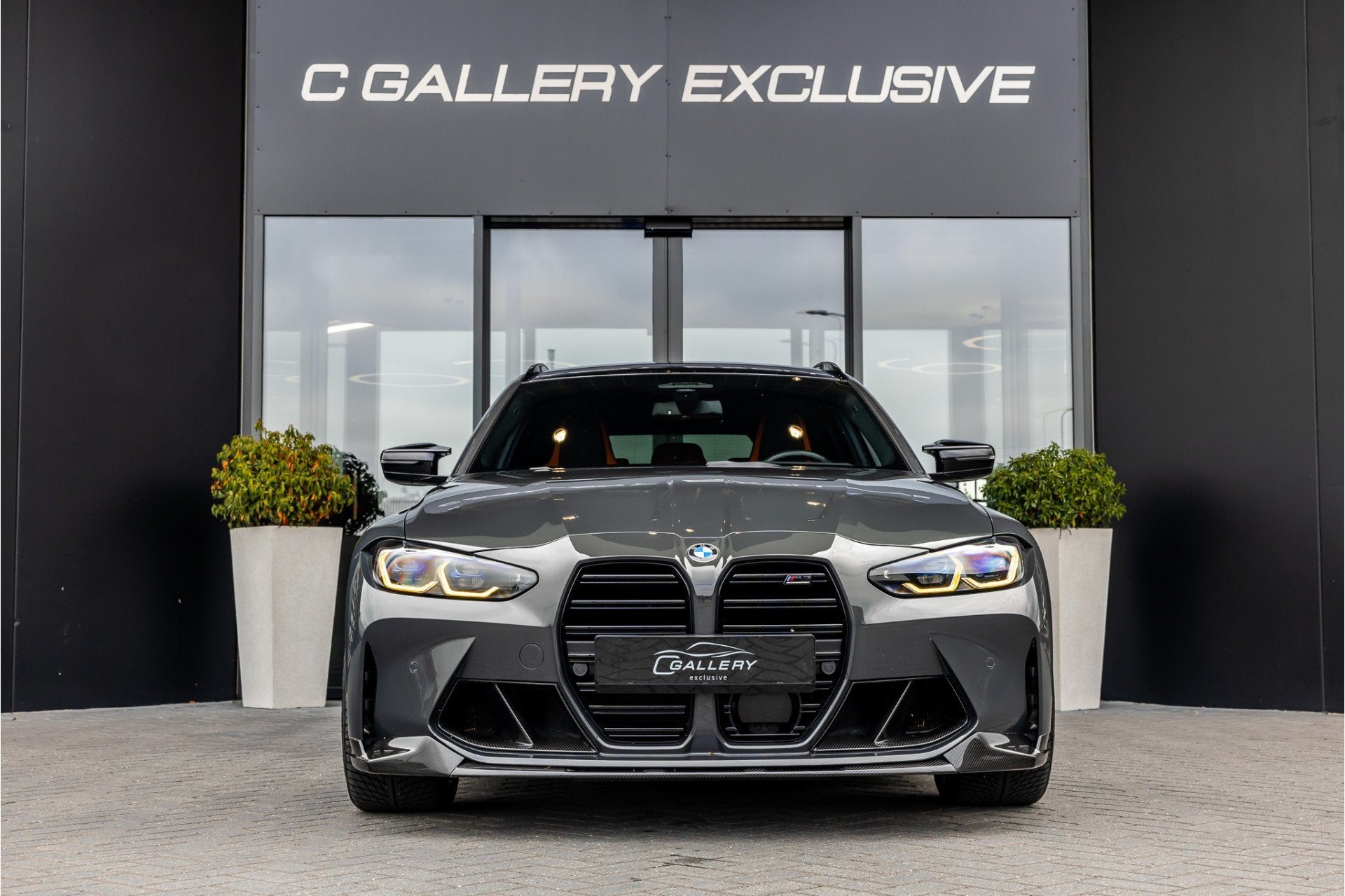 BMW M3 Touring xDrive Competition - Dravit Grau | Kuipstoele, Auto's, Automaat, Gebruikt, Vierwielaandrijving, 3-Serie