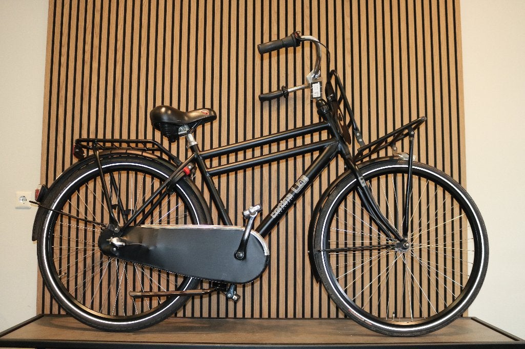 Cortina U4 Jongensfiets Matt zwart 50cm, Terugtraprem, Grotestraat 59, Versnellingen, Cortina