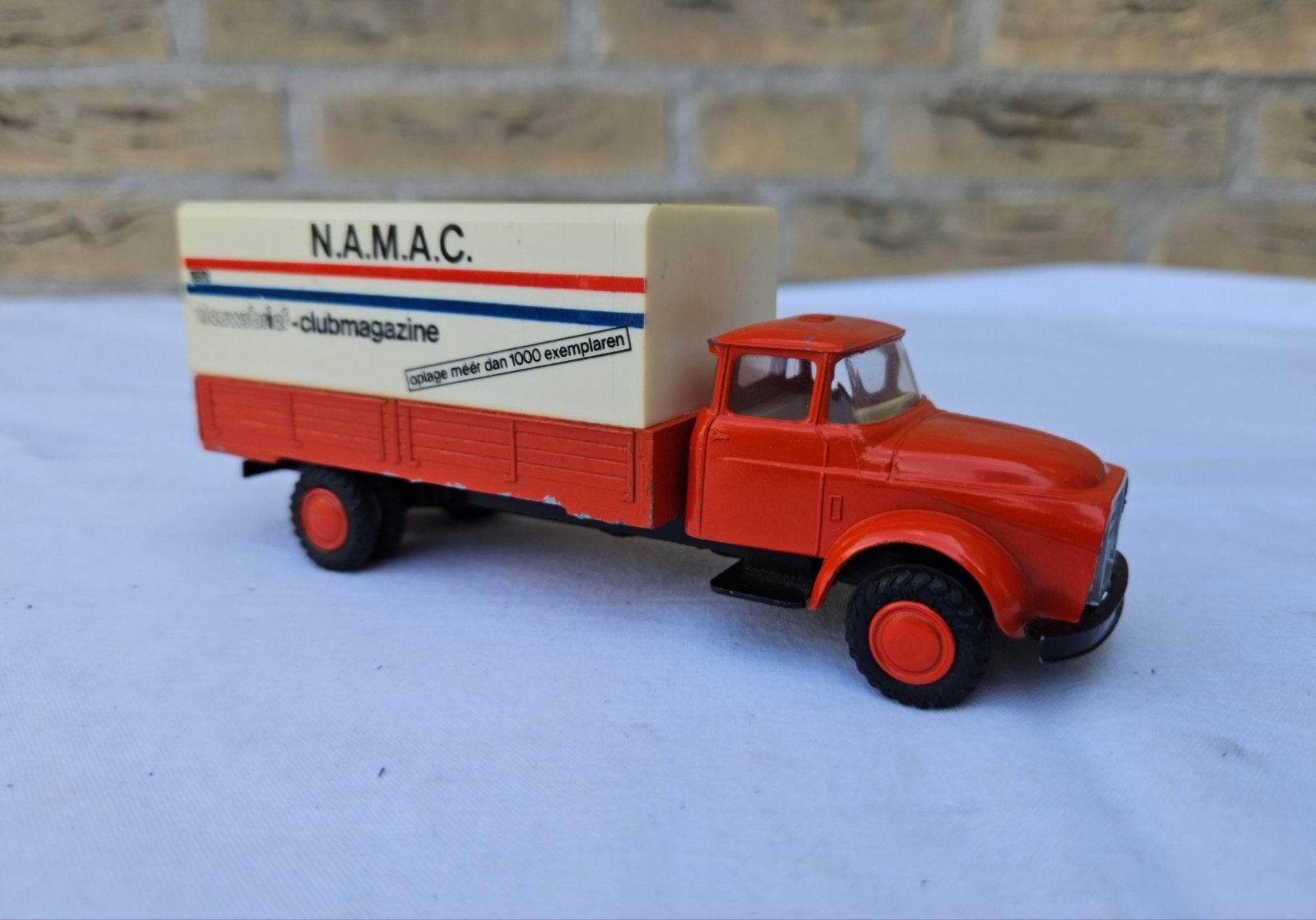 Daf torpedo,  NAMAC nieuwsbrief opschrift., Ophalen of Verzenden, Gebruikt, Bus of Vrachtwagen, Lion Toys