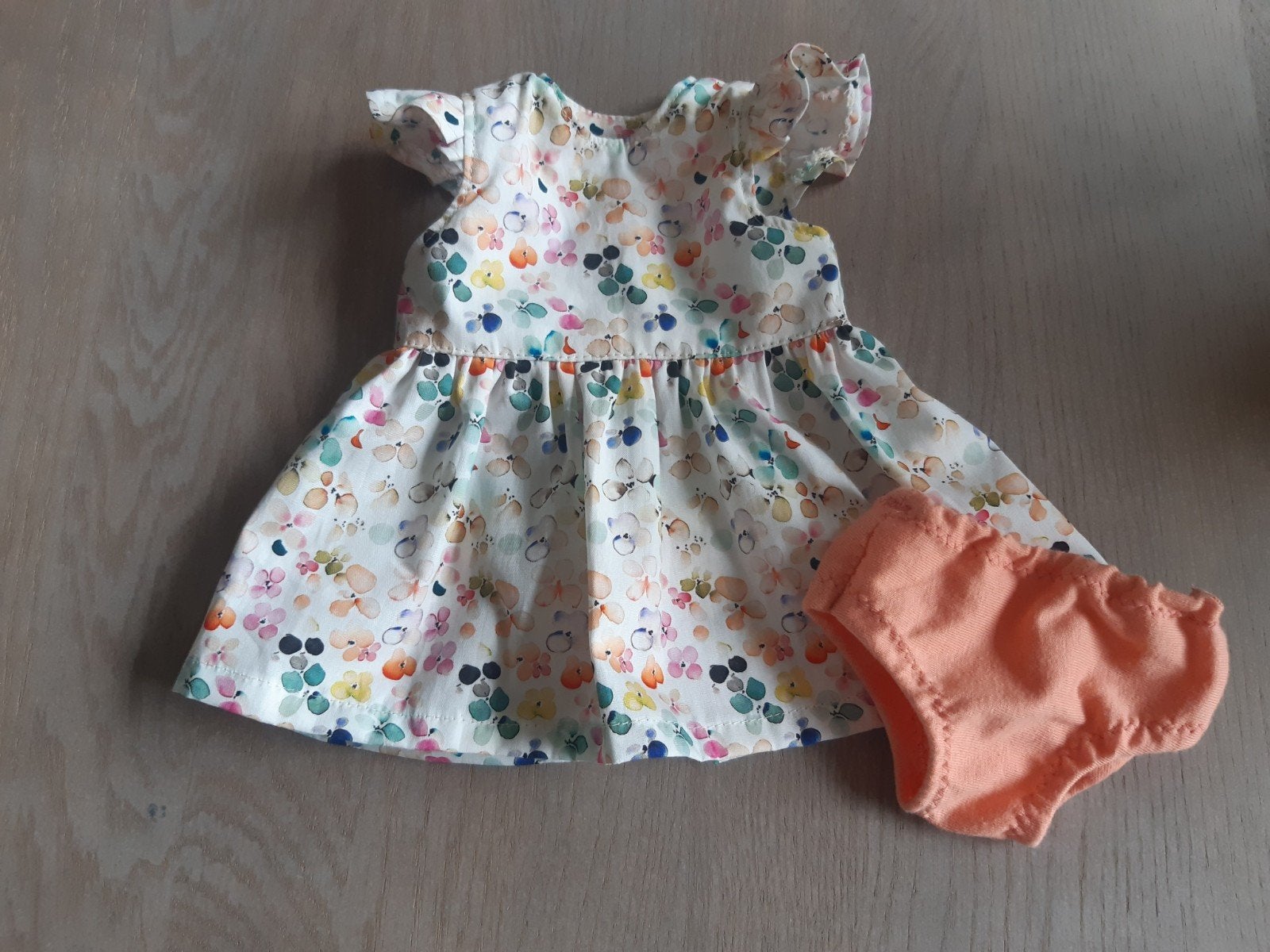 Zomerjurkje met onderbroekje voor Babyborn 43 cm, Ophalen of Verzenden, Nieuw, Babypop