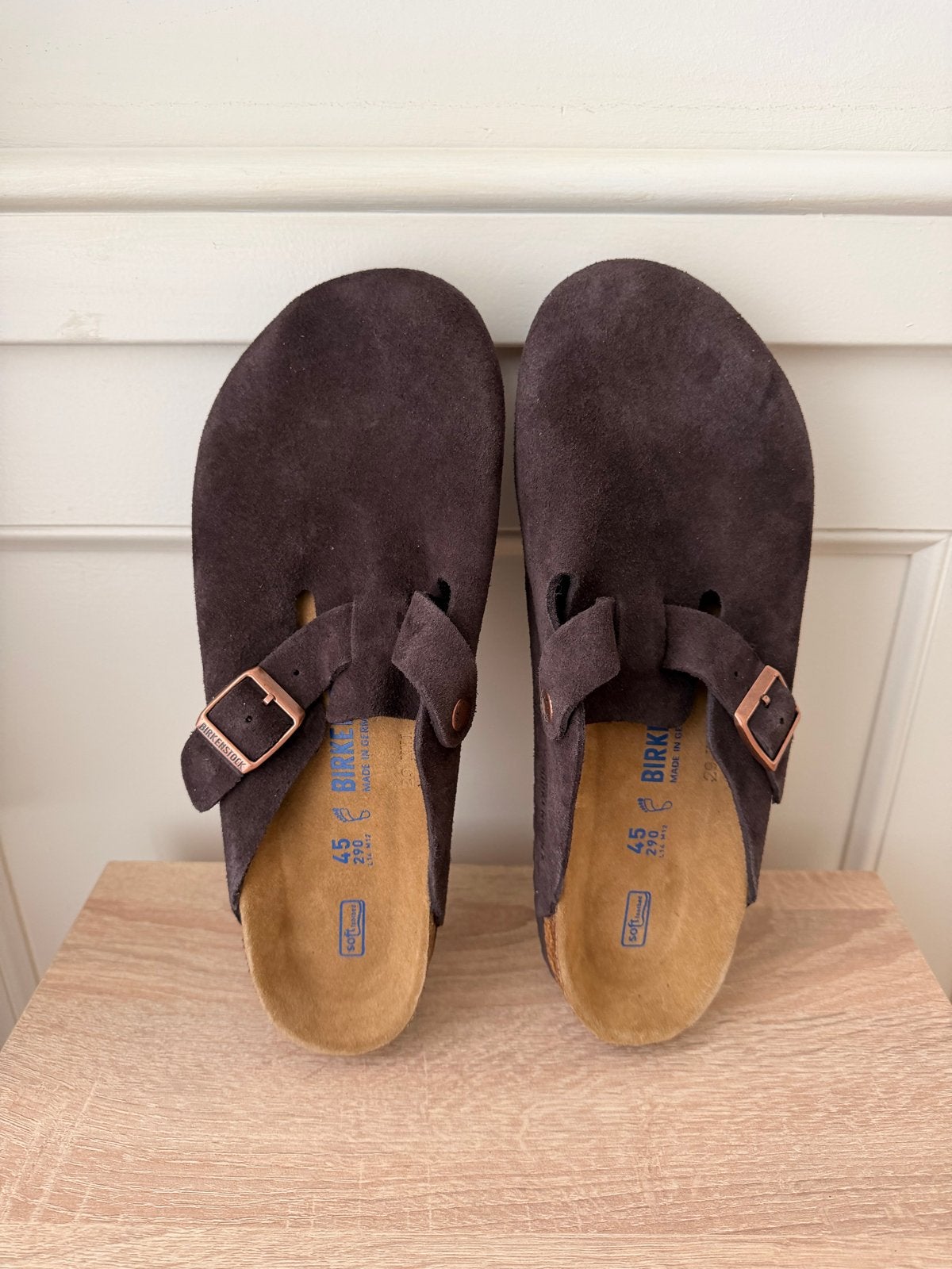 Birkenstock Boston Mocha - Maat 45 - Nieuw, Nieuw, Ophalen of Verzenden, Bruin, Klompen