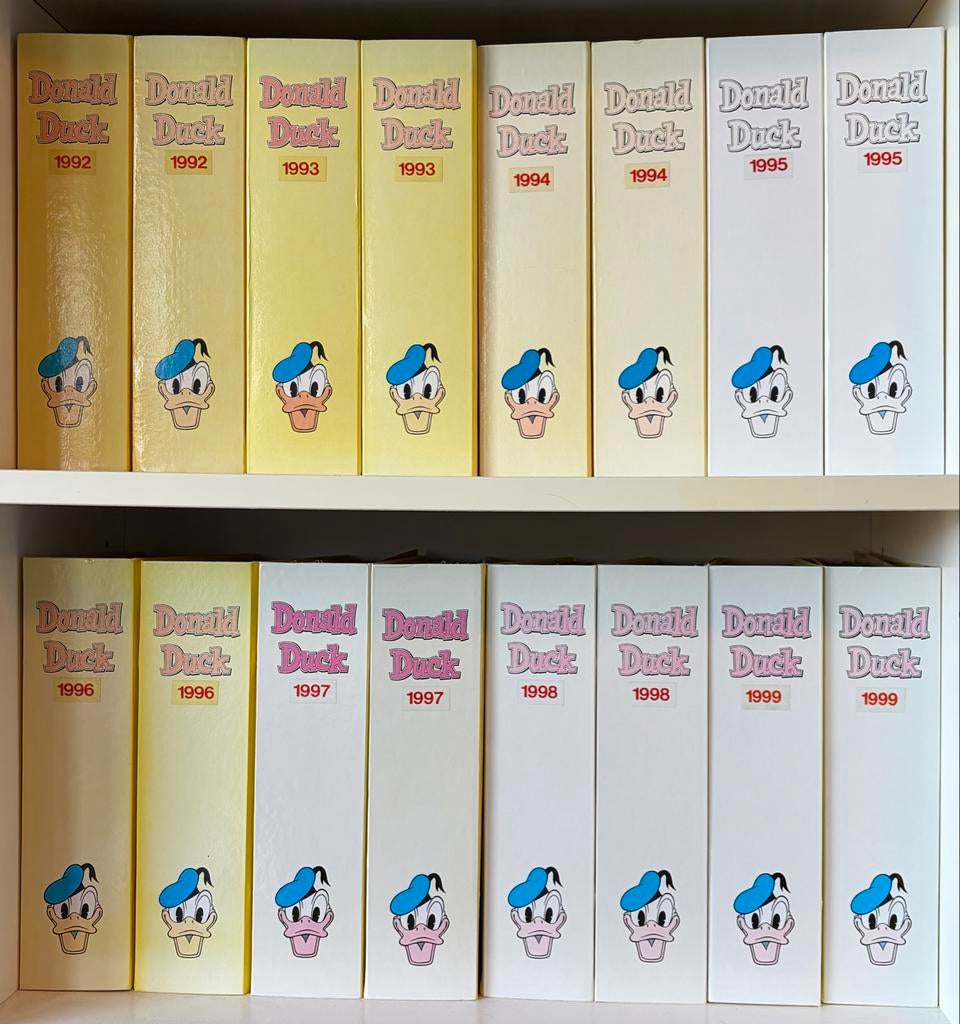 Donald Duck Jaargang 1992, Boeken, Stripboeken, Gelezen, Complete serie of reeks, Ophalen