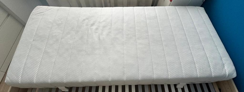 M line wave Matras 200x90, Ophalen, Zo goed als nieuw, Eenpersoons, 90 cm