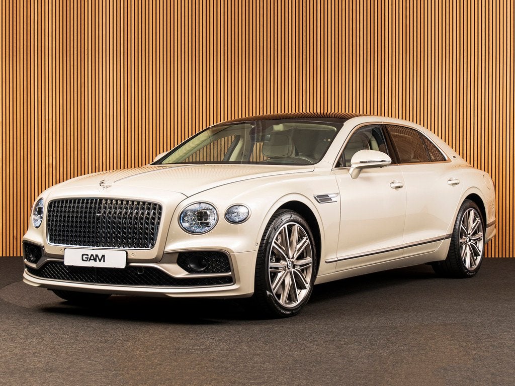 Bentley Flying Spur Odyssean 2.9 V6 Hybrid B&O | MASSAGE | P, Auto's, Bentley, Automaat, 12 maanden, Gebruikt, Wit