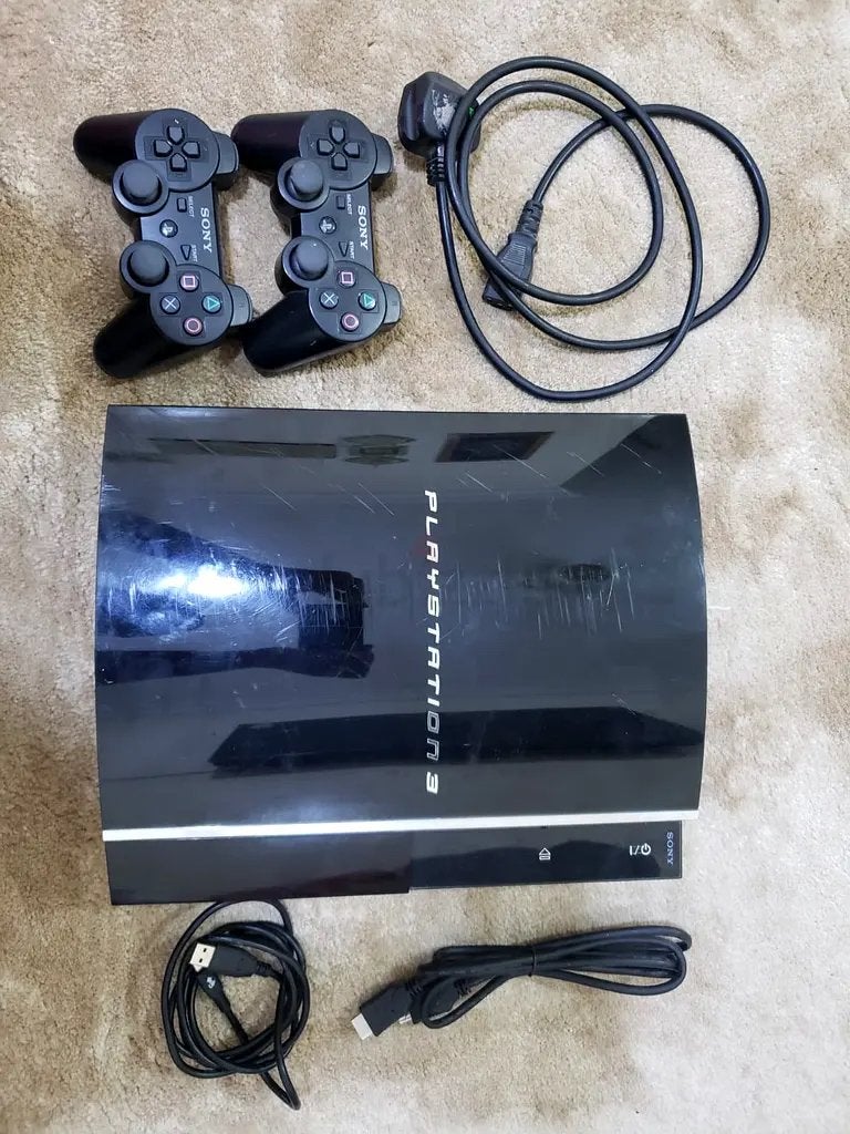 PlayStation 3 fat bieden, Spelcomputers en Games, Ophalen, Zo goed als nieuw, Met 1 controller, Phat