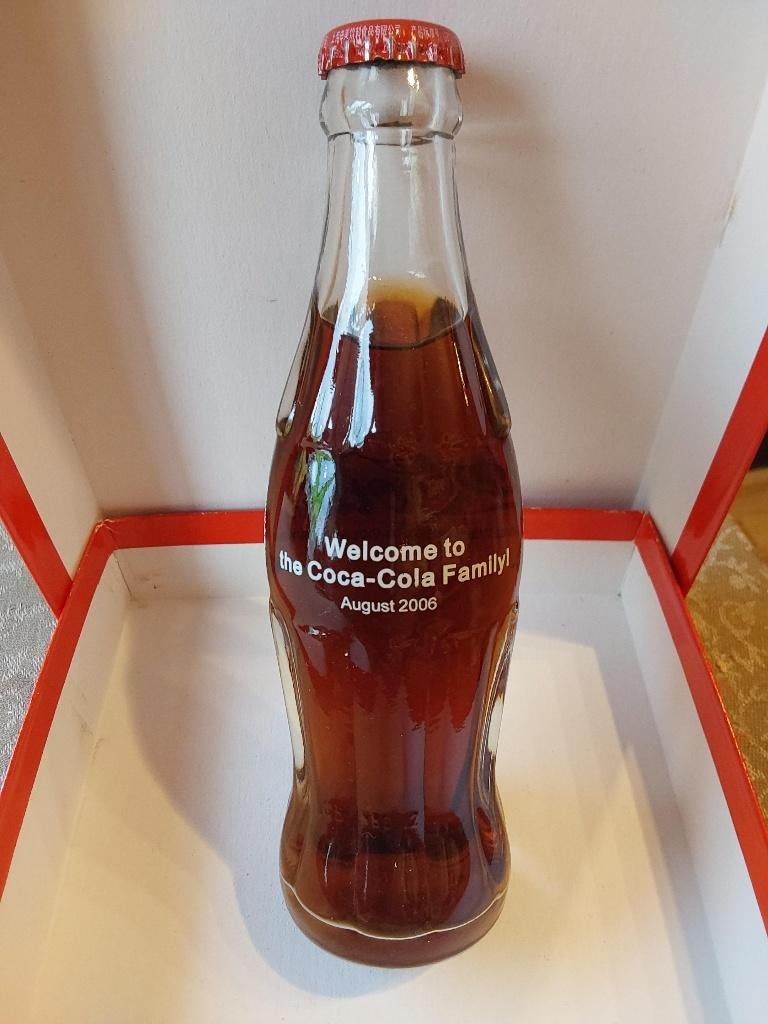 COCA COLA FLES WELCOME TO THE COCA COLA FAMILLY 2006, Ophalen of Verzenden