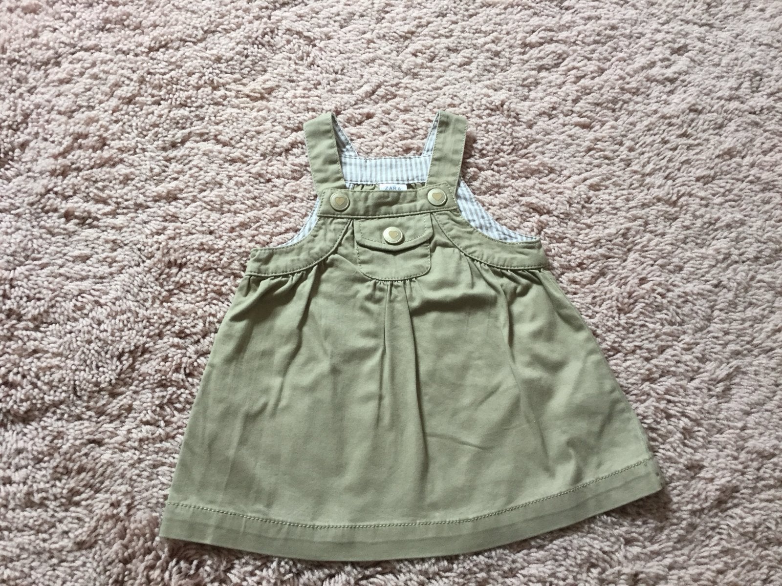 Zara Baby Jurkje - 9-12 maat 74/80.Nieuwstaat, Ophalen of Verzenden, Nieuw, Meisje, Jurkje of Rokje