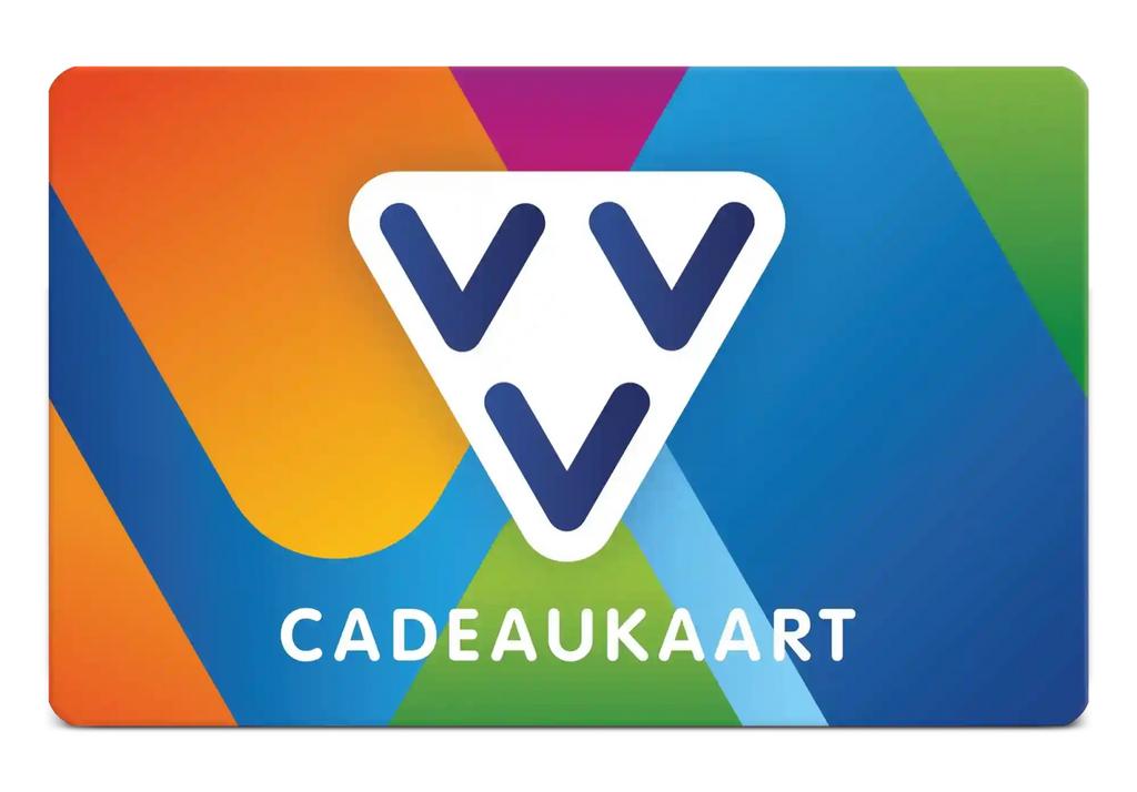 Vvv cadeaukaart t.w.v. 25 euro, Tickets en Kaartjes, Kortingen en Cadeaubonnen, Eén persoon, Cadeaubon, VVV-bon