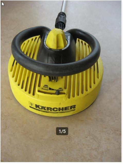 Kacher terrasreiniger, Tuin en Terras, Hogedrukreinigers, Zo goed als nieuw, Ophalen, Kächer, Elektrisch