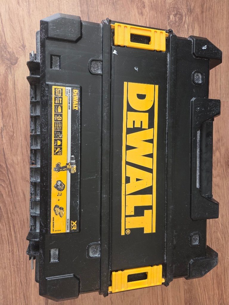 DeWalt Schroef-/klopboormachine 2x2.0Ah in TSTAK, Ophalen, Gebruikt, Boormachine