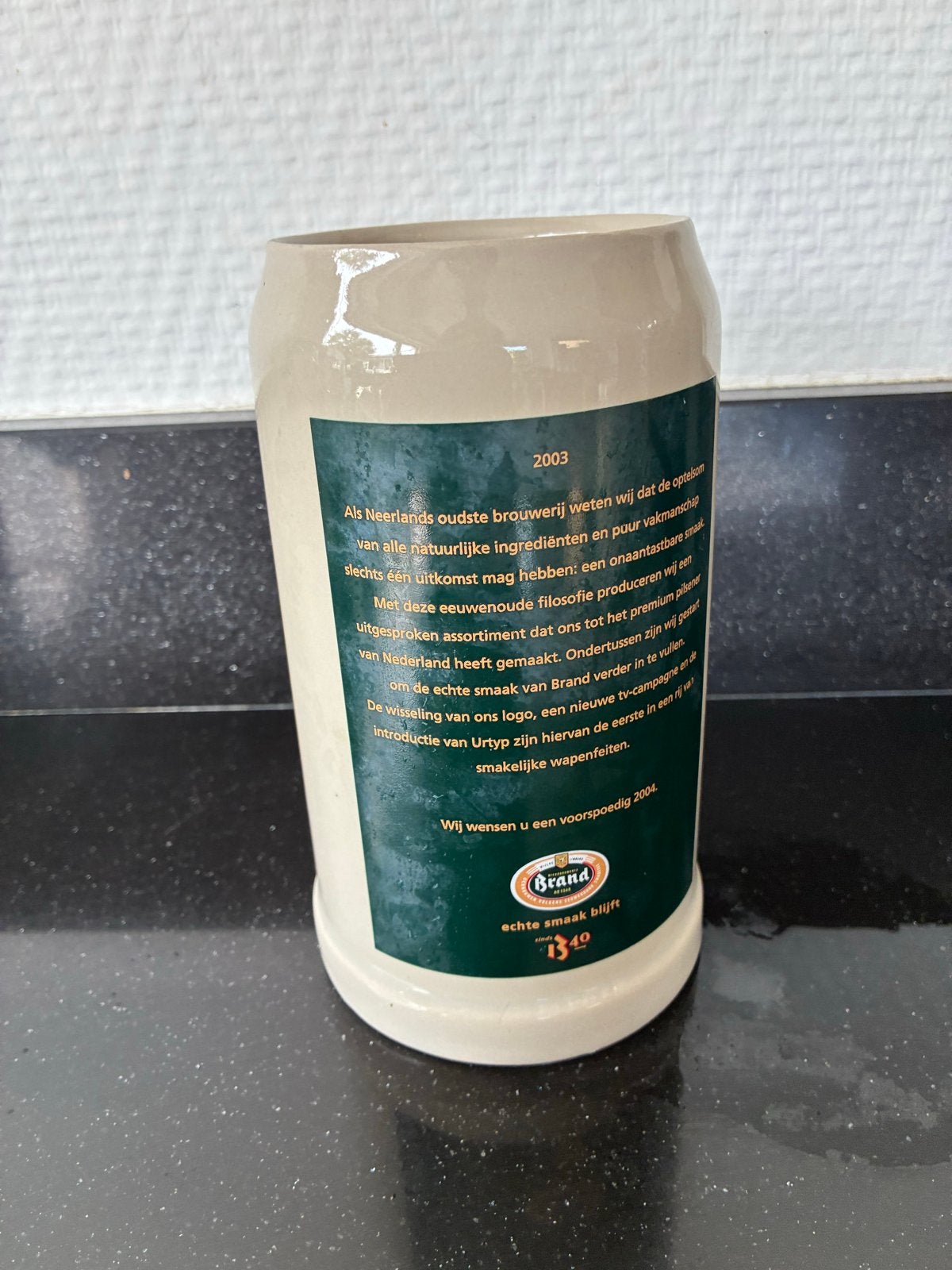 Brand eindejaar Bierpul 2003, Ophalen of Verzenden, Zo goed als nieuw
