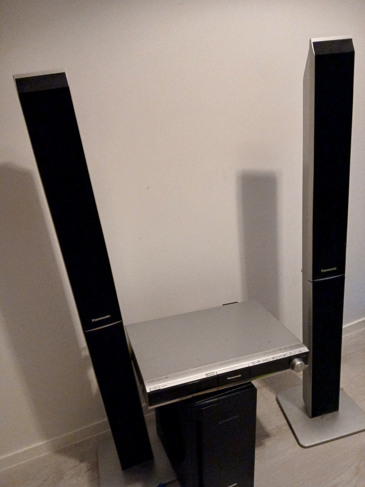 Panasonic Home Cinema Set met DVD-speler en 2.1 speakers, Gebruikt, Panasonic, 2.1-systeem, Ophalen of Verzenden