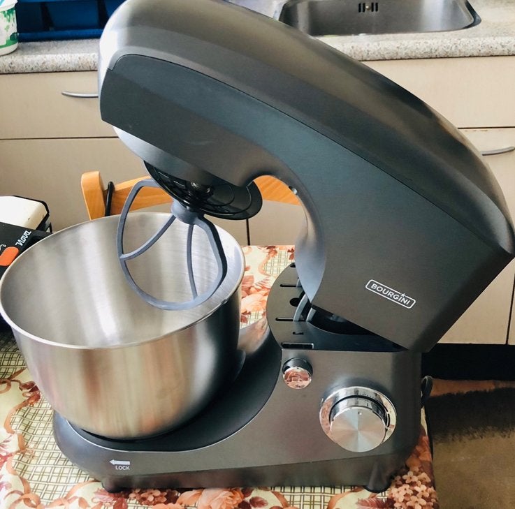Bourgini keukenmachine, 4 liter of meer, Ophalen, Zo goed als nieuw, 3 snelheden of meer