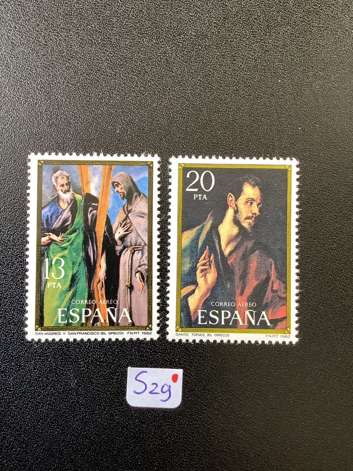 Spanje postzegels 1982 pfr Mi 2552/53, Ophalen of Verzenden, Postfris
