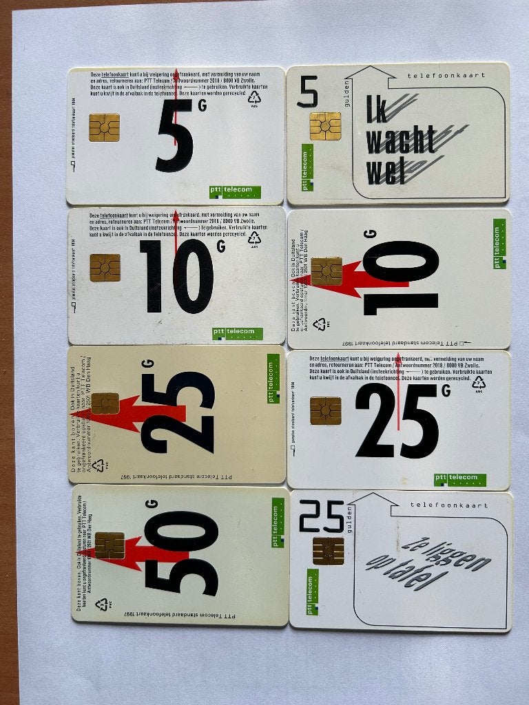 Telefoonkaarten (150 verschillende plus aantal dubbele), Ophalen of Verzenden, Nederland