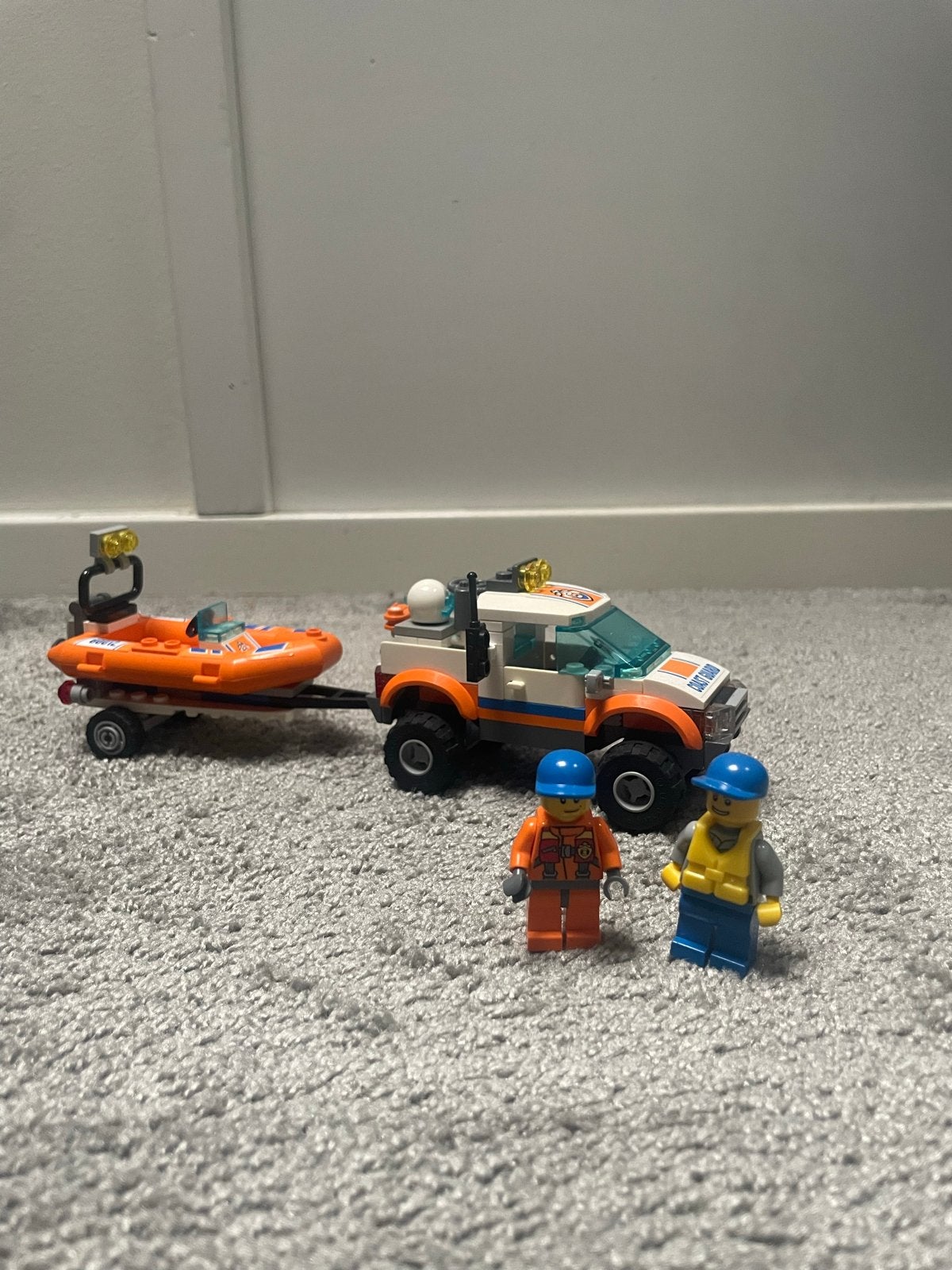 Lego City 60012 Coast Guard 4x4 & Duikboot, Ophalen, Lego, Compleet, Complete set