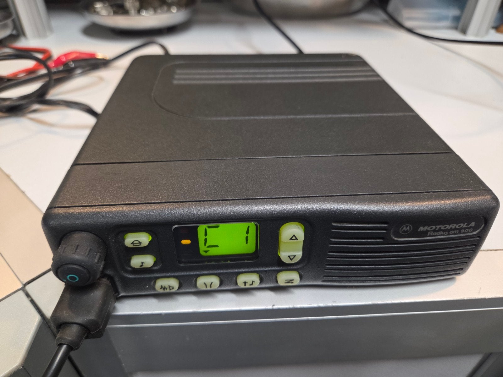 Mortorola GM900 VHF 136-174MHz mobilofoons, Ophalen of Verzenden, Gebruikt, Zender en Ontvanger