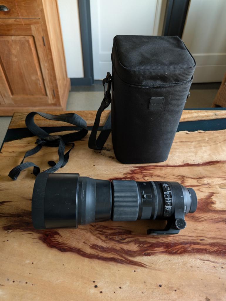 Sigma 150-600mm f/5-6.3 DG OS HSM Contemporary Lens, Audio, Tv en Foto, Fotografie | Lenzen en Objectieven, Ophalen, Zo goed als nieuw