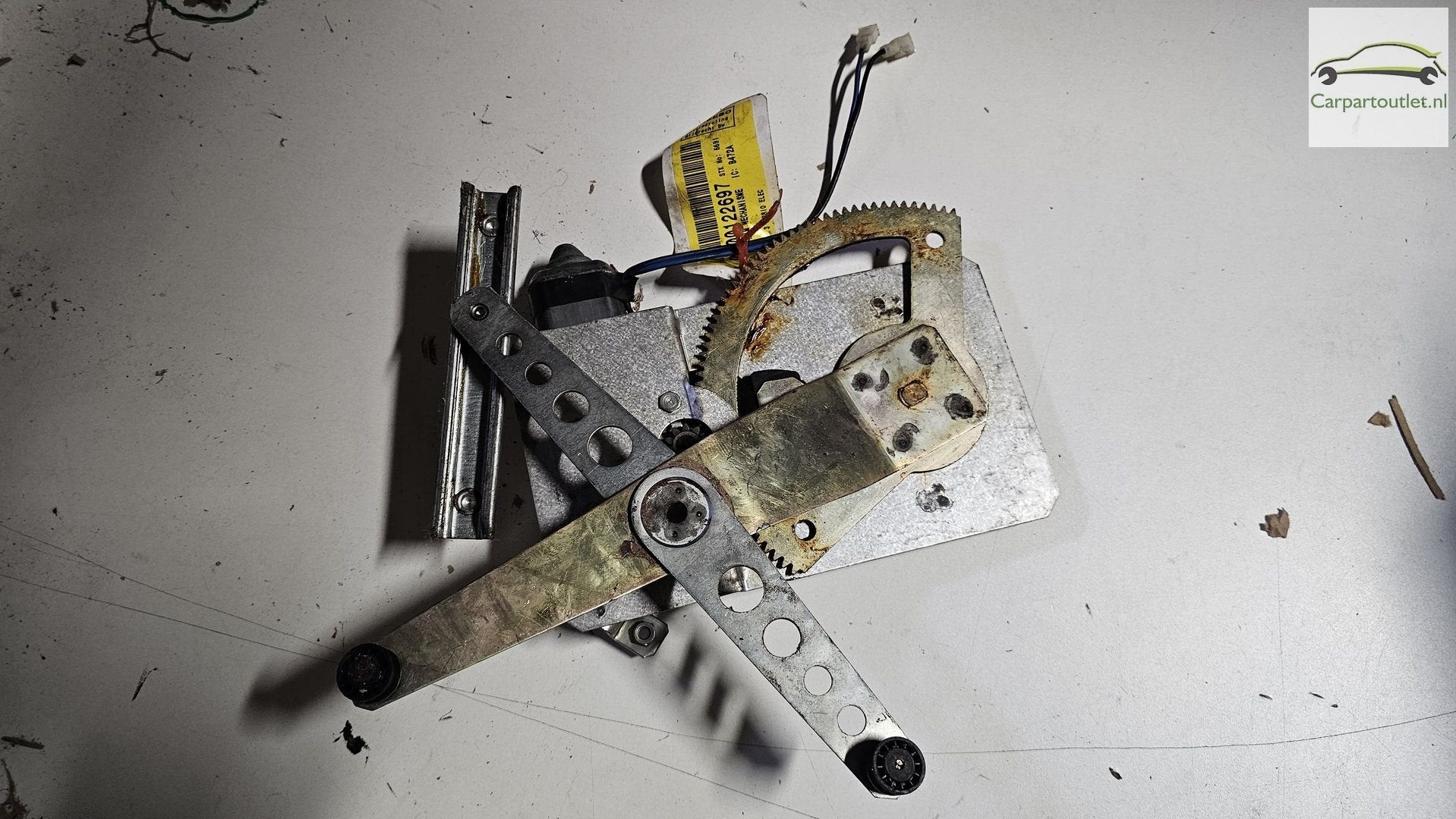 Raammotor mechaniek  links of rechts achter Volkswagen Golf, Gebruikt, -, Volkswagen, Ophalen of Verzenden