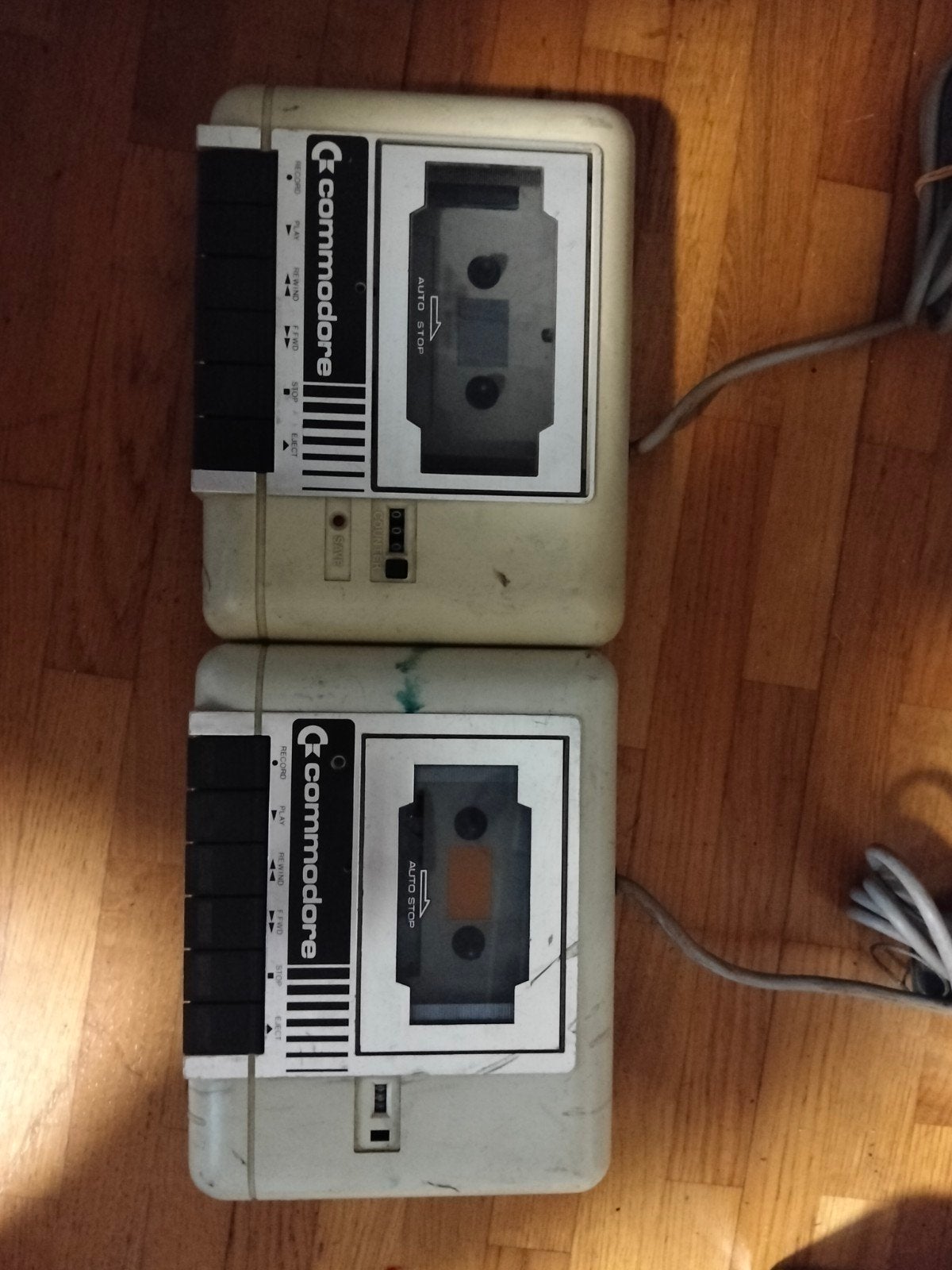 2x Commodore Datasette C2N/1530 - Vintage Cassette Drives, Computers en Software, Vintage Computers, Ophalen of Verzenden, Commodore