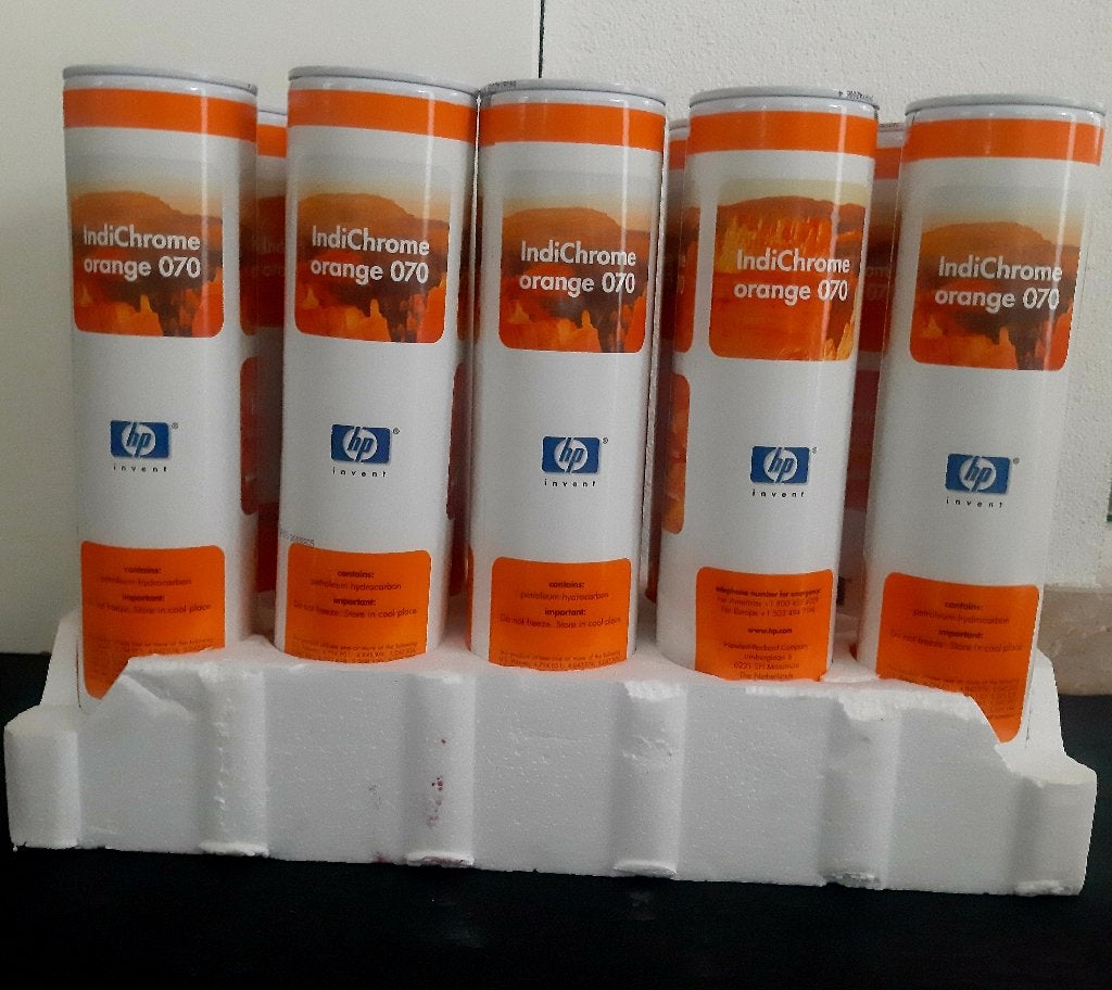 HP IndiChrome Orange 070 Inktcartridge - Nieuw, Ophalen of Verzenden, Nieuw, Cartridge, HP