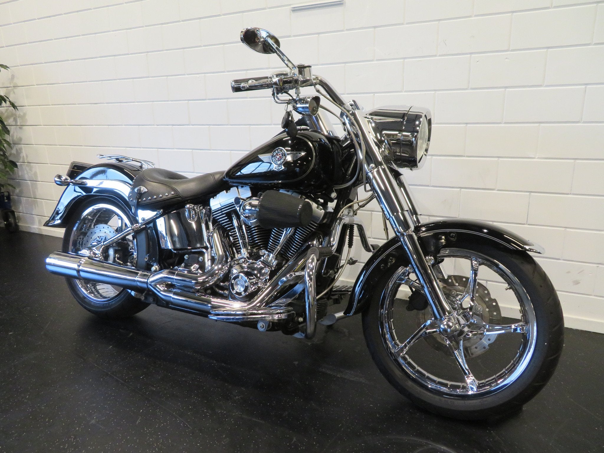 Harley-Davidson FLSTF FAT BOY SPECIAL BIG TWIN (bj 2011), Chopper, Gebruikt, Bedrijf